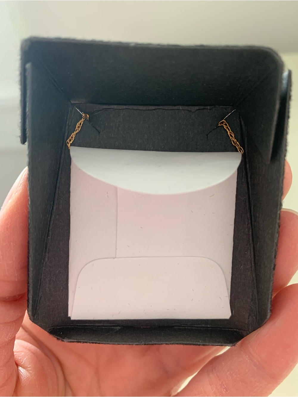 14Kt Gold Filled Cross Necklace - 18 in - New - Picture 4 of 7